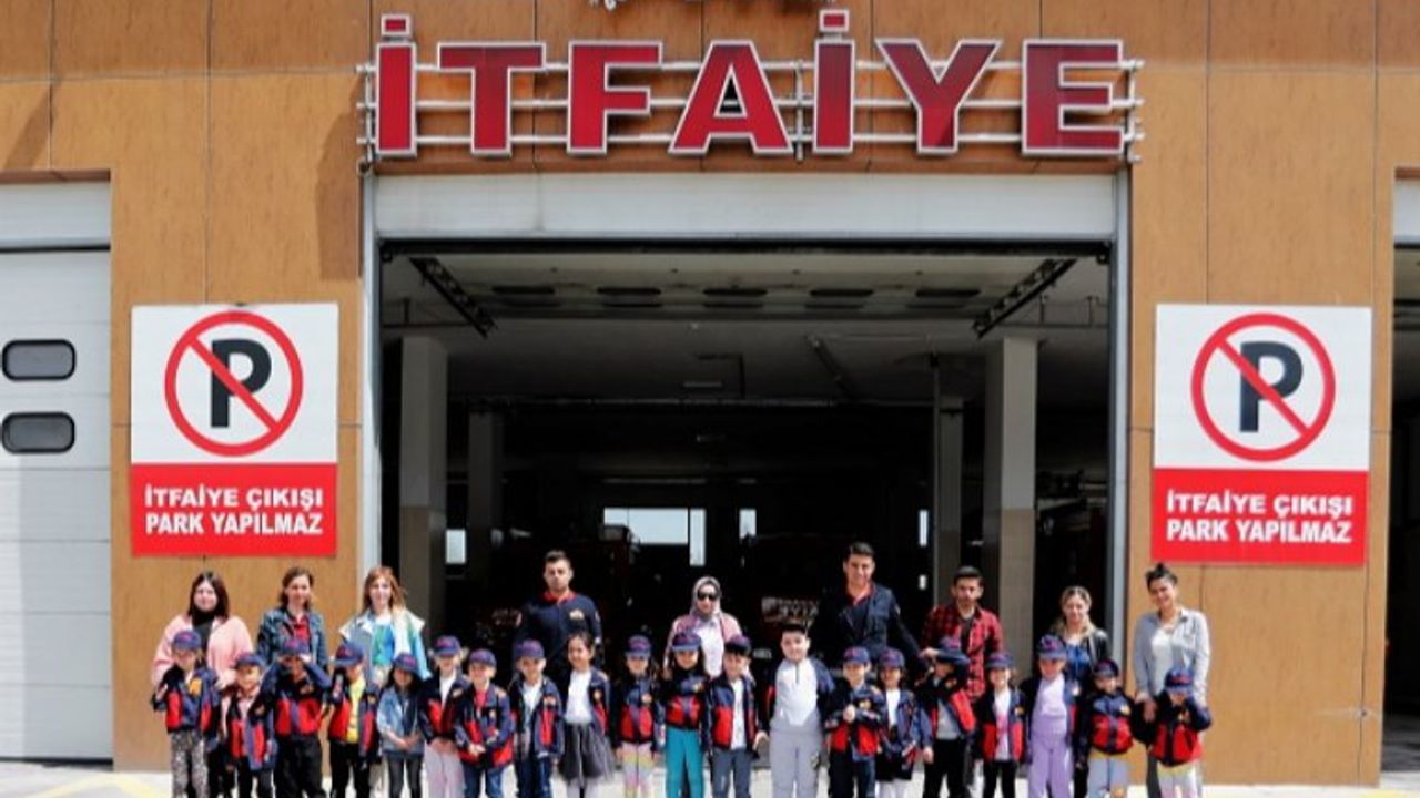 Nevşehir itfaiyesinden öğrencilere eğitim