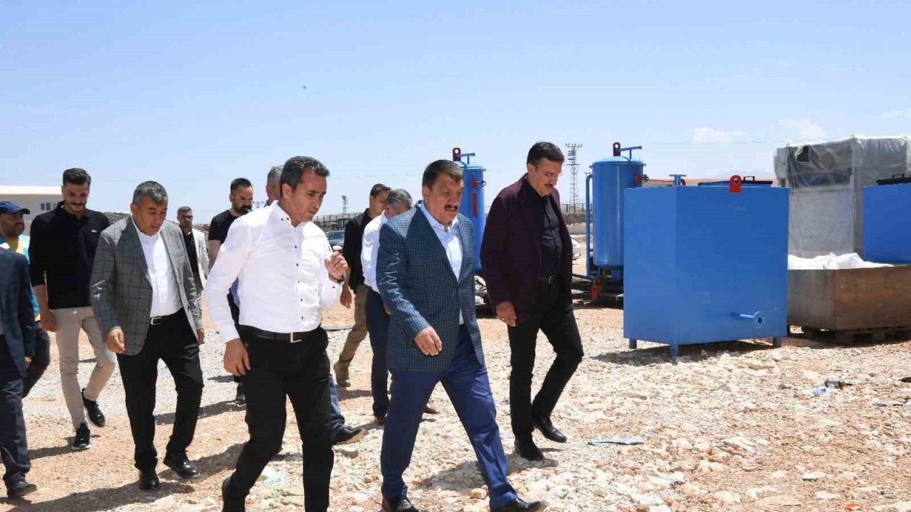 Başkan Gürkan’dan Asfalt Plenti Tesisinde inceleme