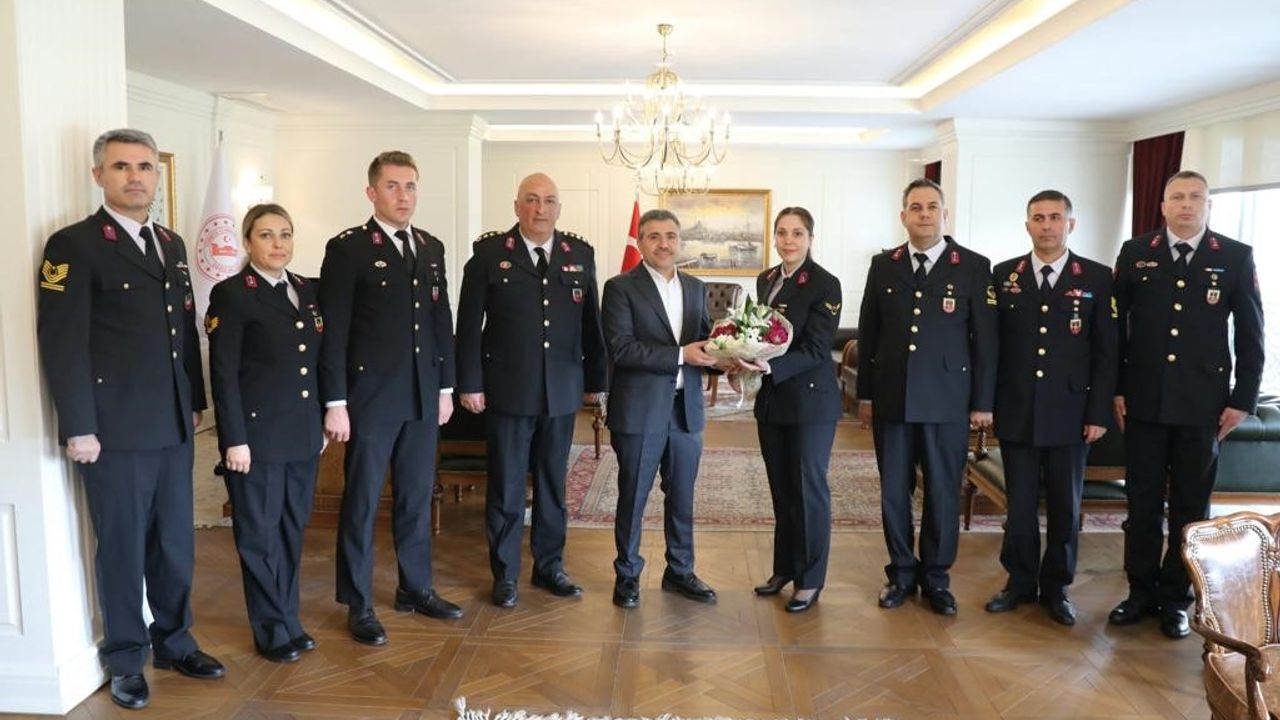 Vali Atay, Jandarma’nın kuruluşunun 184. yıldönümünü kutladı